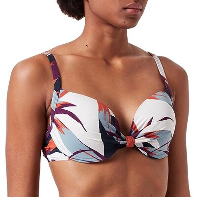 Short Stories Top Padded w/w Jurk, Dark Blue, 38C Dames, Donkerblauw, 65C Short Stories Top Padded w/w Jurk, Dark Blue, 38C Dames, Donkerblauw, 65C