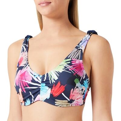 Firefly Muriel Tankini-bovendeel Navy Dark/Flower 38 Firefly Muriel Tankini-bovendeel Navy Dark/Flower 38