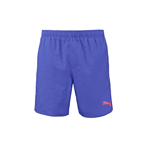 PUMA Heren Mid Board Shorts, Benjamin Blue, L, benjamin blue, L