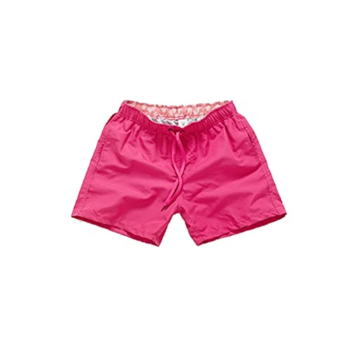 IJNHYTG Zwembroek Badmode mannen badpak, zak zwemmen shorts mannen zwemmen trunks, zomer baden strand slijtage, surf sport shorts (Color : Pink, Size : 3XL)