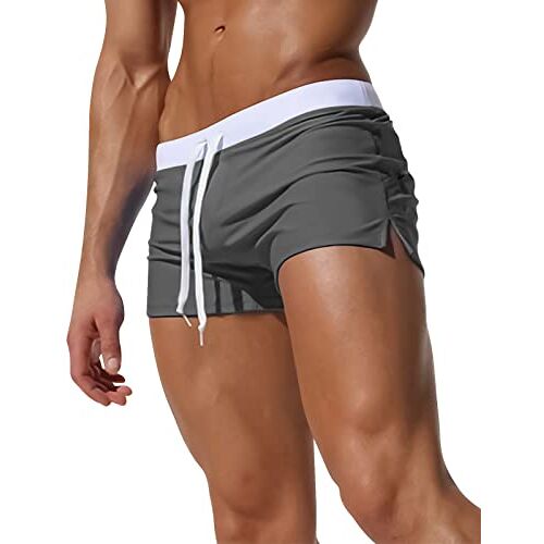 Adorel Strandbadboxershort Voor Heren Grijs M