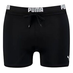 PUMA heren Swim Trunks logo men's swimming trunks, Zwart, L PUMA heren Swim Trunks logo men's swimming trunks, Zwart, L