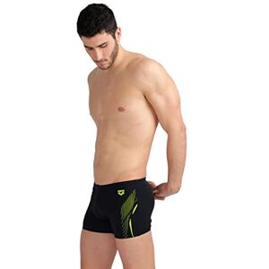 ARENA Heren Swim Short Graphic Trunks, zwart-zacht groen, 52, Black-soft Green ARENA Heren Swim Short Graphic Trunks, zwart-zacht groen, 52, Black-soft Green