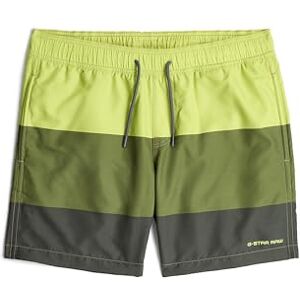 G-STAR Dirik Color Block Zwemshort voor heren, meerkleurig (Bright Chartreuse Color Block D26203-c331-h191), XL G-STAR Dirik Color Block Zwemshort voor heren, meerkleurig (Bright Chartreuse Color Block D26203-c331-h191), XL