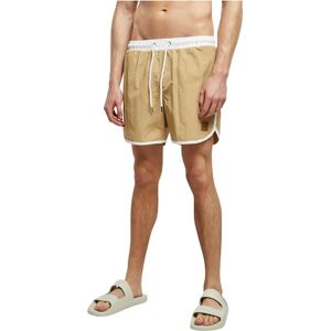 Urban Classics Retro zwemshorts voor heren, wit/unionbeige, 3XL Urban Classics Retro zwemshorts voor heren, wit/unionbeige, 3XL