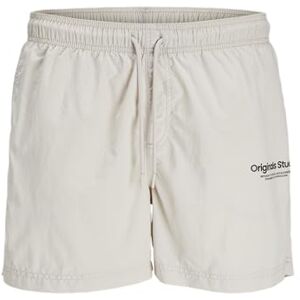 JACK & JONES Heren Jpstnaxos Jjswim Shorts Vesterbro Sn Pls, maanbeam, 44 JACK & JONES Heren Jpstnaxos Jjswim Shorts Vesterbro Sn Pls, maanbeam, 44