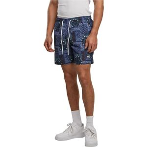 Urban Classics heren Onderbroeken Zwemshort met patroon,Navy Bandana Aop,XXL Urban Classics heren Onderbroeken Zwemshort met patroon,Navy Bandana Aop,XXL