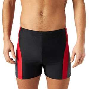 Haute pression Badmode voor heren, Noir/Gris/Rouge, 52 Haute pression Badmode voor heren, Noir/Gris/Rouge, 52