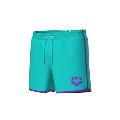 ARENA Men's Big Logo Borders Beach Shorts ARENA Men's Big Logo Borders Beach Shorts