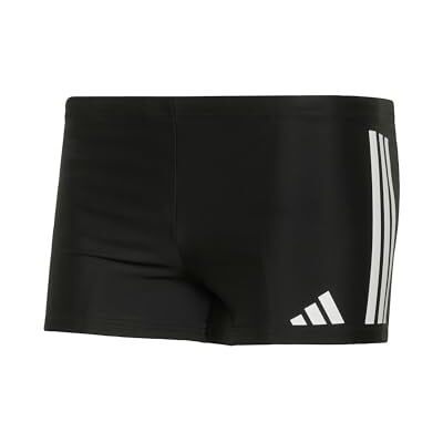 adidas heren 3S Swim Boxers Swimwear, black/white, 40 adidas heren 3S Swim Boxers Swimwear, black/white, 40