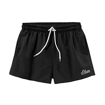 s.Oliver Zwemshorts voor heren, zwart(black), mt. L, zwart, L s.Oliver Zwemshorts voor heren, zwart(black), mt. L, zwart, L