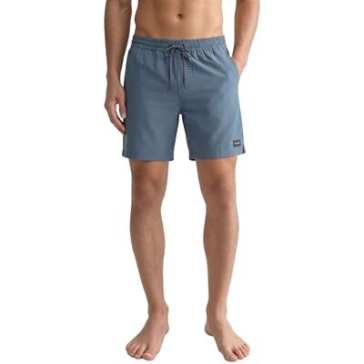 Hurley Solid Volley Zwemshort voor heren, lichtgewicht, sneldrogend, boardshorts voor zwemmen en beachwear Hurley Solid Volley Zwemshort voor heren, lichtgewicht, sneldrogend, boardshorts voor zwemmen en beachwear