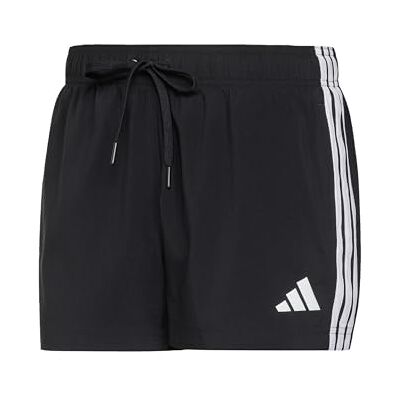 adidas heren 3 Stripes Swim 3 Inch Swimwear, BLACK/WHITE, XL adidas heren 3 Stripes Swim 3 Inch Swimwear, BLACK/WHITE, XL