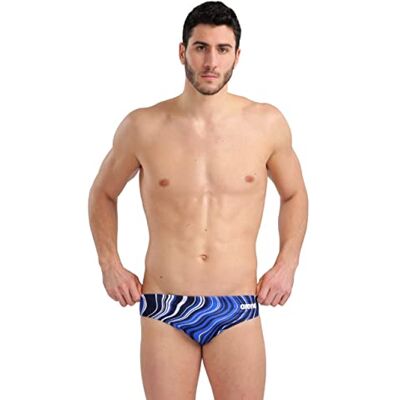 ARENA Marbled Zwembroek Navy-Navy Multi 140 ARENA Marbled Zwembroek Navy-Navy Multi 140