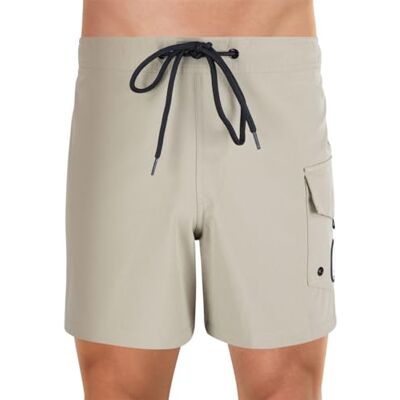 Athena Traveler zwembroek voor heren, Zand, S Athena Traveler zwembroek voor heren, Zand, S