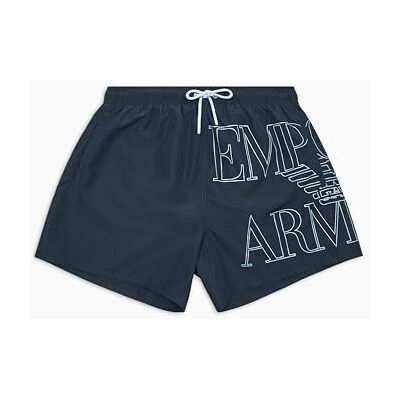 Giorgio Armani Man Bold Logo Mid Boxer Blauw XXS, Armani Blu, XXS Giorgio Armani Man Bold Logo Mid Boxer Blauw XXS, Armani Blu, XXS