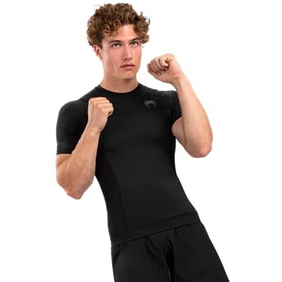 Venum G-Fit Air Rashguard - Zwart - Maat L - Rashguard Venum G-Fit Air Rashguard - Zwart - Maat L - Rashguard