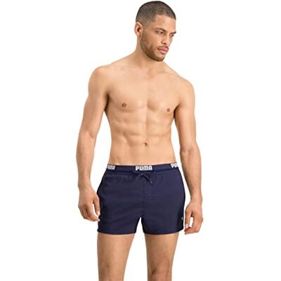 PUMA Zwemshort met logo, lengte PUMA Zwemshort met logo, lengte