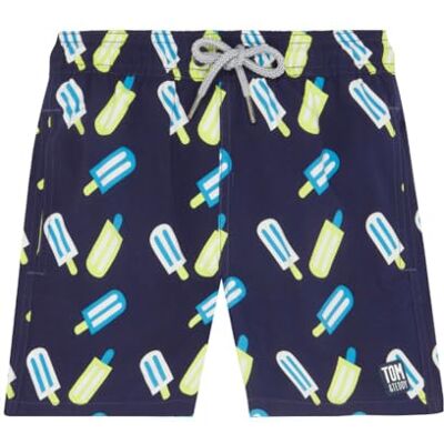 Tom & Teddy Zwemshorts Blue & Lime Ice Lollie in maat 1-2 voor kinderen, hoogwaardige badmode geïnspireerd op de Australische strandlifestyle voor vader en zoon, blauw, 1-2 Jaar Tom & Teddy Zwemshorts Blue & Lime Ice Lollie in maat 1-2 voor kinderen, hoogwaardige badmode geïnspireerd op de Australische strandlifestyle voor vader en zoon, blauw, 1-2 Jaar