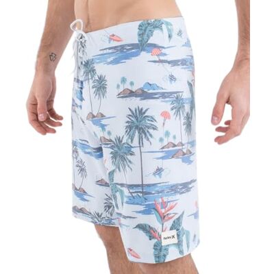 Hurley Boardshort Heren Phantom Naturals Weeknder 20" Lichtblauw, Lichtblauw, 4 Hurley Boardshort Heren Phantom Naturals Weeknder 20" Lichtblauw, Lichtblauw, 4