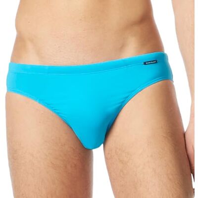 bruno banani Wave Line 2.0 Heren Zwembroek Broek Badmode, turquoise, L bruno banani Wave Line 2.0 Heren Zwembroek Broek Badmode, turquoise, L