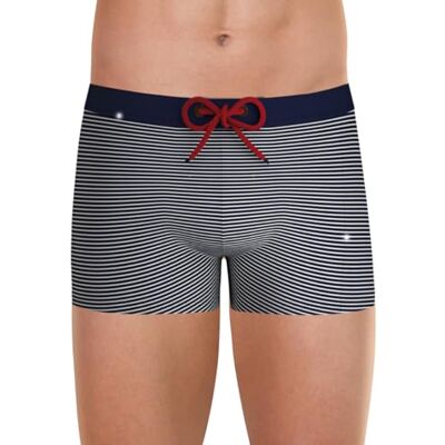 Eminence Zwemboxershorts voor heren, gerecyclede vezels, gemaakt in Frankrijk, Blauw, L Eminence Zwemboxershorts voor heren, gerecyclede vezels, gemaakt in Frankrijk, Blauw, L