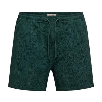 Only & Sons Onsted Life Solid Seersucker Swim Noos, Darkest Spruce, L Only & Sons Onsted Life Solid Seersucker Swim Noos, Darkest Spruce, L