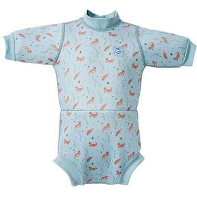 Splash About Happy Nappy Wetsuit, Playful Otters, 0-4 Maanden Splash About Happy Nappy Wetsuit, Playful Otters, 0-4 Maanden