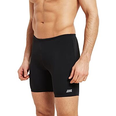 Zoggs Cottesloe Mid Jammer zwembroek voor heren, Zwart, 50 Zoggs Cottesloe Mid Jammer zwembroek voor heren, Zwart, 50