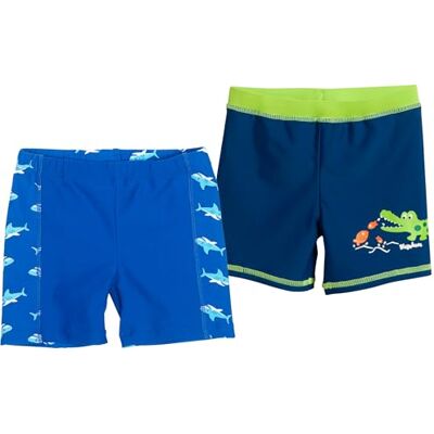 Playshoes Zwemshorts, zwemshorts, set van 2 stuks, met uv-bescherming voor strand, zwembad en zwembad Playshoes Zwemshorts, zwemshorts, set van 2 stuks, met uv-bescherming voor strand, zwembad en zwembad