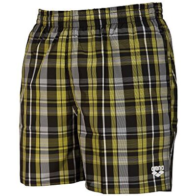 ARENA Badeshort Yarn Dyed Check 2 Boxer heren zwembroek ARENA Badeshort Yarn Dyed Check 2 Boxer heren zwembroek