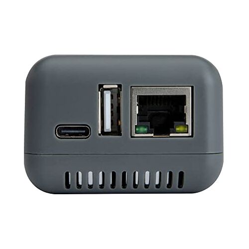 LOYALTY-SECU Mini WIFI-netwerkprintserver voor USB-printer (Grijs)