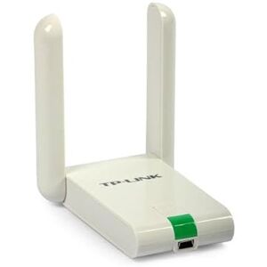 Velocraze USB-wifi-adapter met 300 MB snelheid, hoge versterking, 2 vaste antennes, inclusief USB-verlengkabel voor een groter bereik. Velocraze USB-wifi-adapter met 300 MB snelheid, hoge versterking, 2 vaste antennes, inclusief USB-verlengkabel voor een groter bereik.