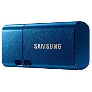 Samsung USB-stick, USB-C, 256GB, 400MB/s lezen, 110MB/s schrijven, USB 3.1 flashdrive voor notebooks, tablets en smartphones, blauw, MUF-256DA/APC Samsung USB-stick, USB-C, 256GB, 400MB/s lezen, 110MB/s schrijven, USB 3.1 flashdrive voor notebooks, tablets en smartphones, blauw, MUF-256DA/APC