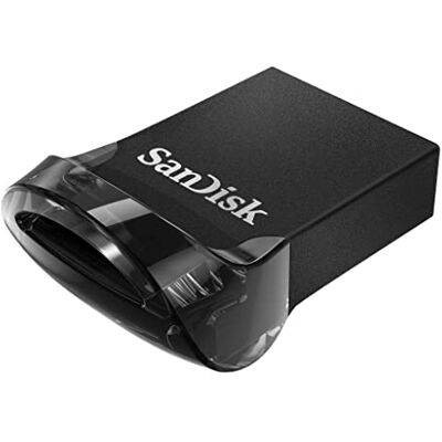 SanDisk Ultra Fit USB Type-A-flashdrive 64 GB (Voor Laptops, Tablets, Tv's, Gameconsoles, Autogeluidssystemen En Meer, Plug-And-Stay, Leessnelheid Van 300 MB/s, RescuePRO Deluxe, SecureAcess Software) SanDisk Ultra Fit USB Type-A-flashdrive 64 GB (Voor Laptops, Tablets, Tv's, Gameconsoles, Autogeluidssystemen En Meer, Plug-And-Stay, Leessnelheid Van 300 MB/s, RescuePRO Deluxe, SecureAcess Software)