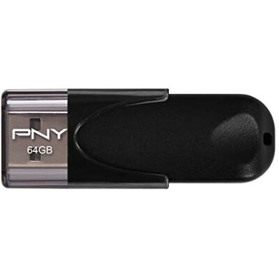 PNY Attaché 4 64GB USB-stick USB 2.0 25MB/s PNY Attaché 4 64GB USB-stick USB 2.0 25MB/s