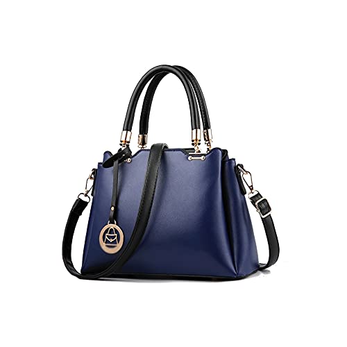 YYUFTTG Handtassen voor dames Handtassen Dames Tassen Designer Dames Leren Designer Handtassen Tas Voor Dames Dames Handtassen (Color : Mavi)