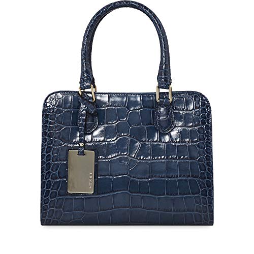 Picard , Dames schoudertas van leer, in de kleur Midnight/Blauw, uit de serie Weimar, met handvat, 55036N947