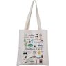 Generic Michigan State Gift Michigan alfabet draagtas verhuizen naar Michigan Git Michigan welkomstgeschenk Michigan Trip Gift, Michigan Tote