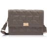 Geox Dames D FEDRA Bag, DK Stone, Dk Stone