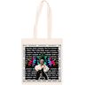 Generic Coratia Eurovisielied Beige Totebag Boodschappentas Herbruikbaar