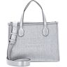 GUESS Silvana 2 Compartment Tote Silver