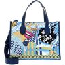 GUESS Silvana Compartment Tote Blue Multi