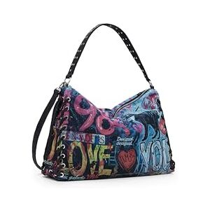Desigual schoudertas Leiria Pizzicato Shoulder Bag Tutti Fruti kleurrijke Desigual schoudertas Leiria Pizzicato Shoulder Bag Tutti Fruti kleurrijke