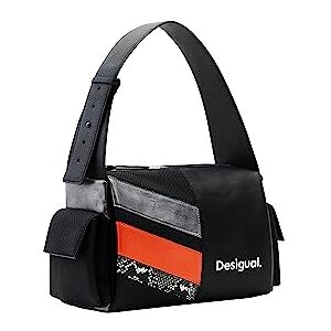 Desigual schoudertas Accessories Hand Bag Black zwart Desigual schoudertas Accessories Hand Bag Black zwart