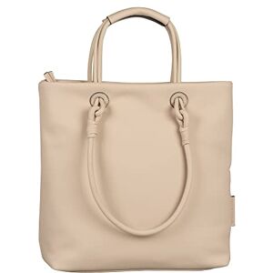 TOM TAILOR Dames Olivia shopper met ritssluiting, beige, beige TOM TAILOR Dames Olivia shopper met ritssluiting, beige, beige