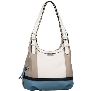 TOM TAILOR Juna Shopper Schoudertas voor dames, denim blue, 31x14x33, 003085 TOM TAILOR Juna Shopper Schoudertas voor dames, denim blue, 31x14x33, 003085