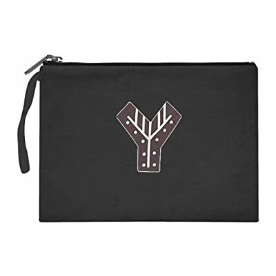 Bonateks Vrouwen TRFCB101538 dames clutches, zwart, zwart Bonateks Vrouwen TRFCB101538 dames clutches, zwart, zwart