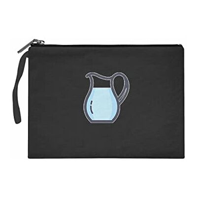 Bonateks Vrouwen TRFCB101598 dames clutches, zwart, zwart Bonateks Vrouwen TRFCB101598 dames clutches, zwart, zwart