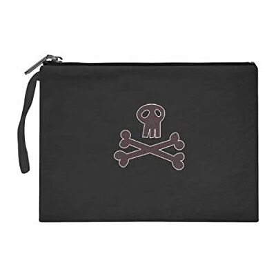 Bonateks Women's TRFCB102238 Clutches voor dames, zwart, zwart Bonateks Women's TRFCB102238 Clutches voor dames, zwart, zwart